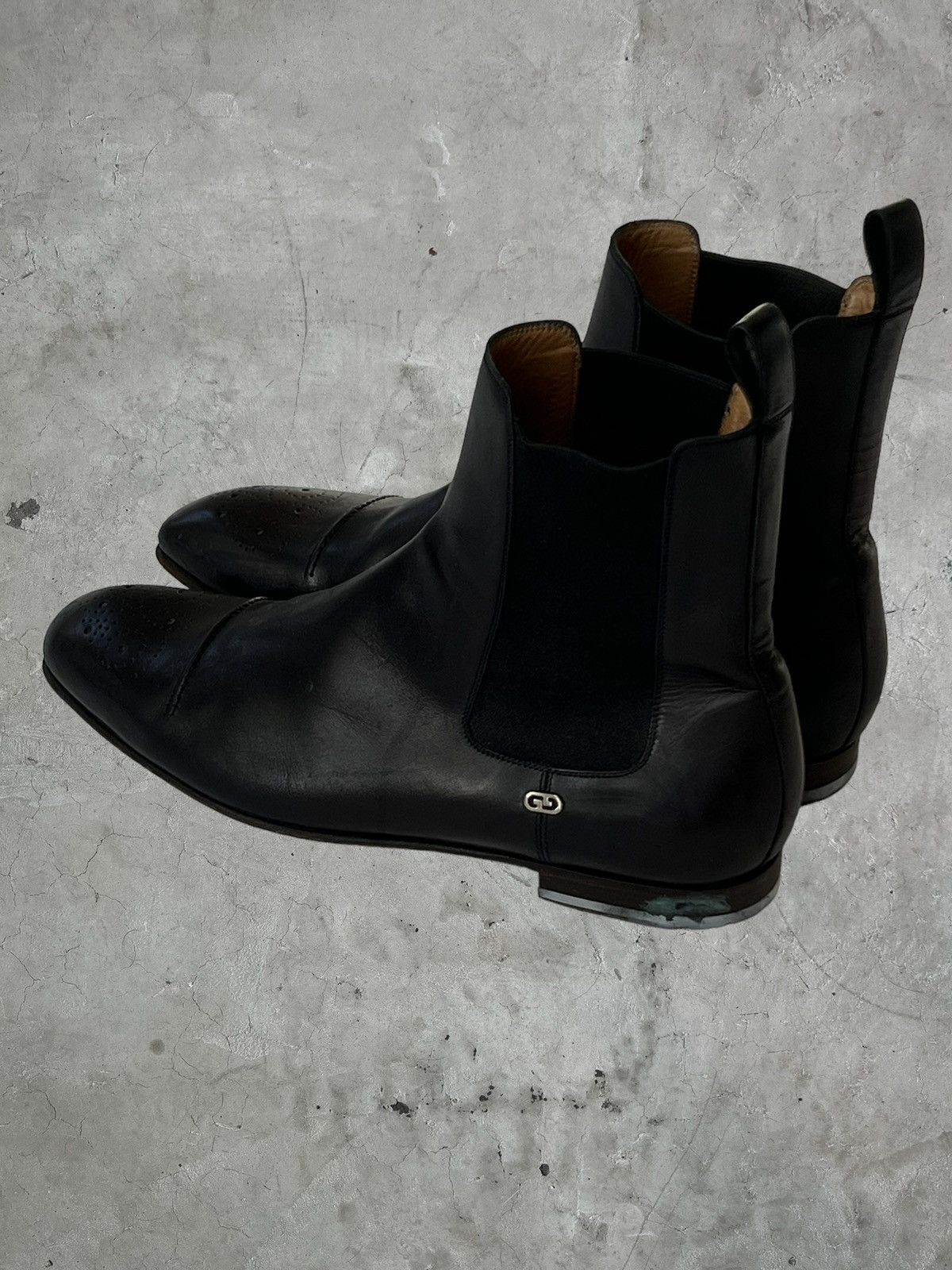 Gucci Gucci Paisley Toe Chelsea Boot Size US 10.5 / EU 43-44 - 2 Thumbnail