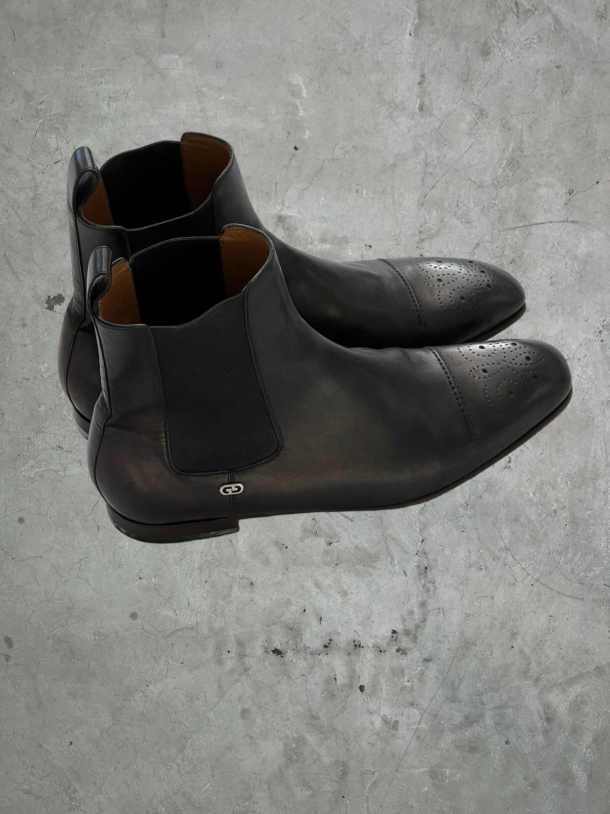 Gucci Gucci Paisley Toe Chelsea Boot Size US 10.5 / EU 43-44 - 8 Thumbnail