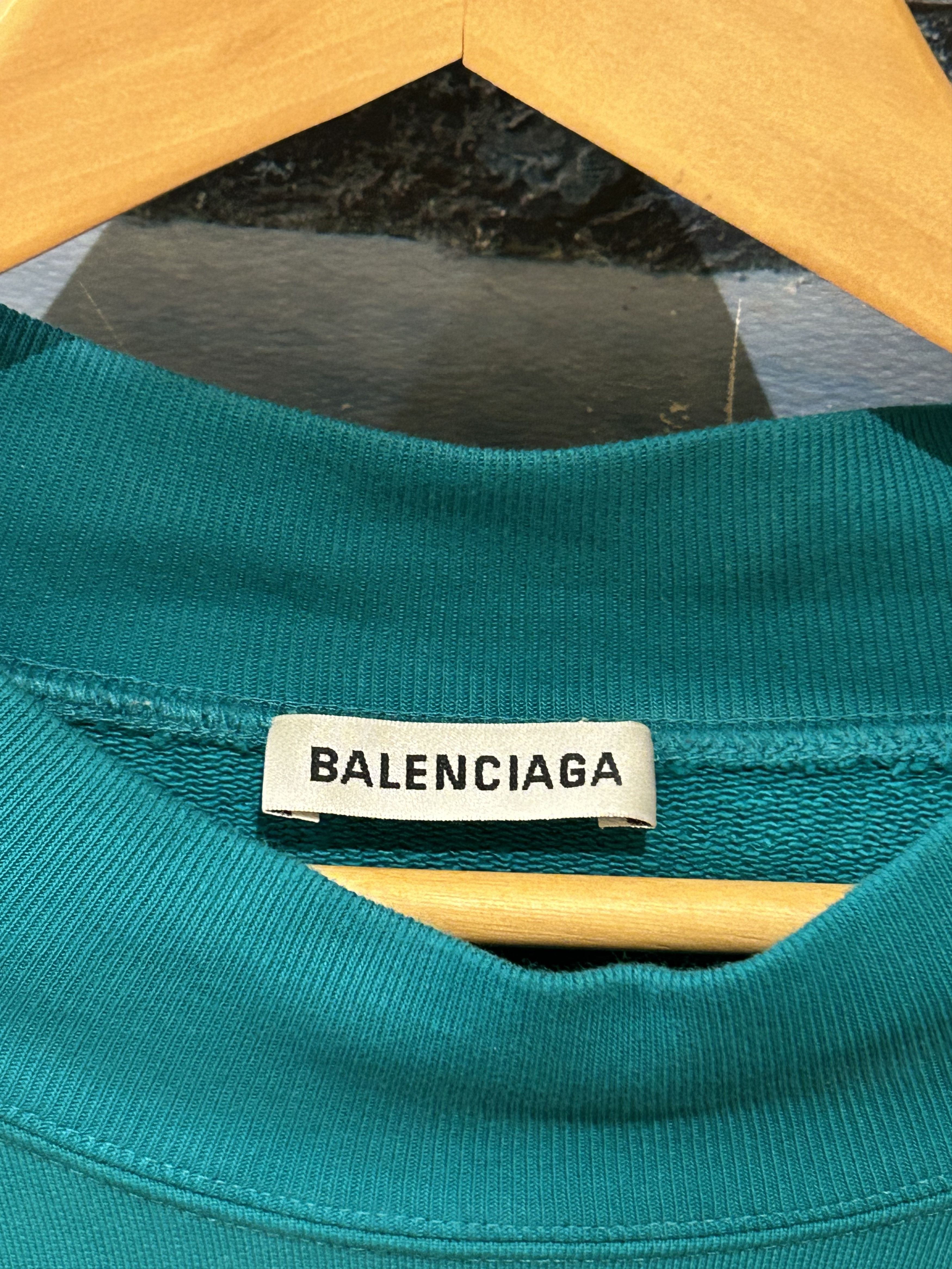 Balenciaga "Models" Logo Sweatshirt Size US L / EU 52-54 / 3 - 2 Thumbnail