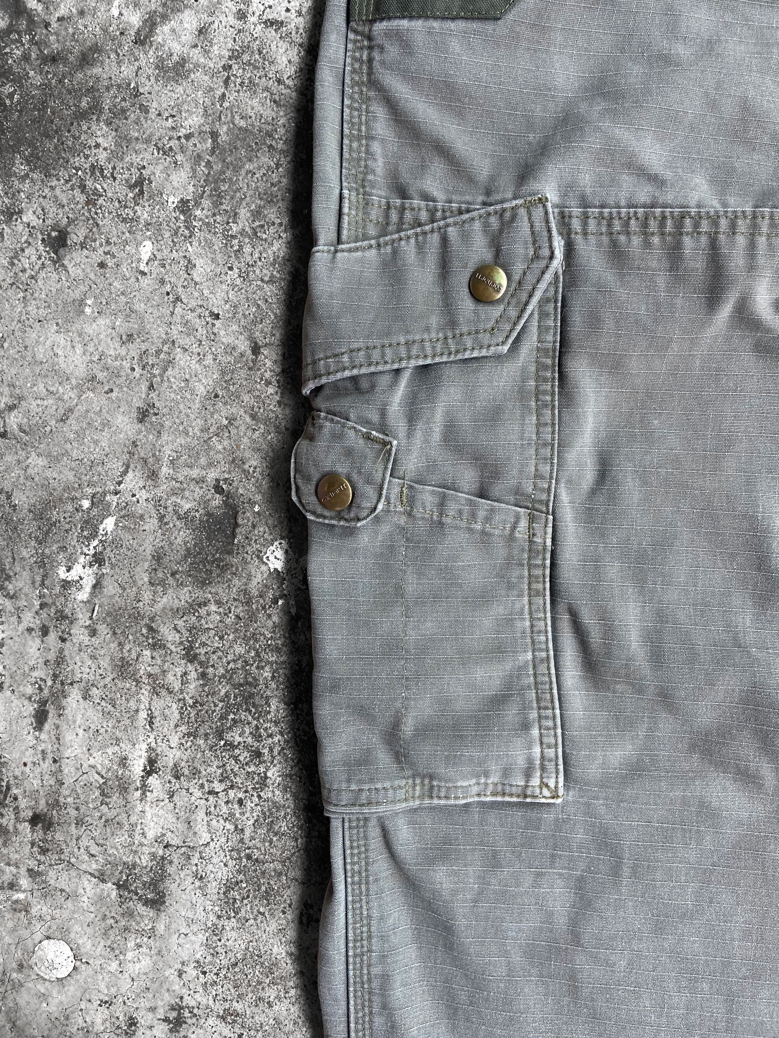 Carhartt × Vintage (36x30) CARHARTT RIPSTOP FADED CARGO PANTS Size US 38 / EU 54 - 9 Thumbnail