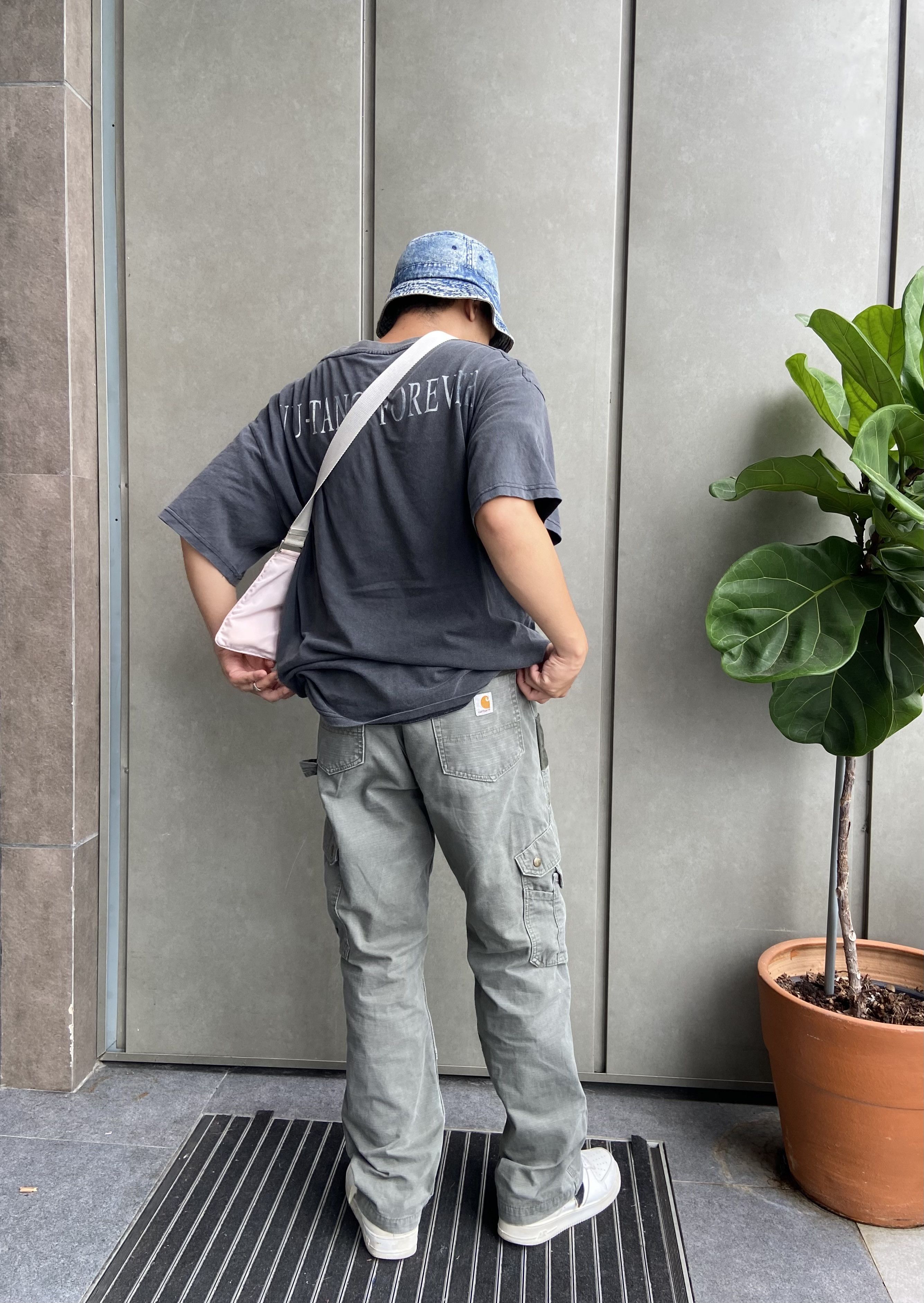 Carhartt × Vintage (36x30) CARHARTT RIPSTOP FADED CARGO PANTS Size US 38 / EU 54 - 8 Thumbnail