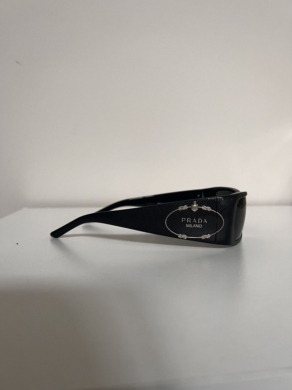 Designer Prada Square Frames With Milano Logo Size ONE SIZE - 4 Thumbnail