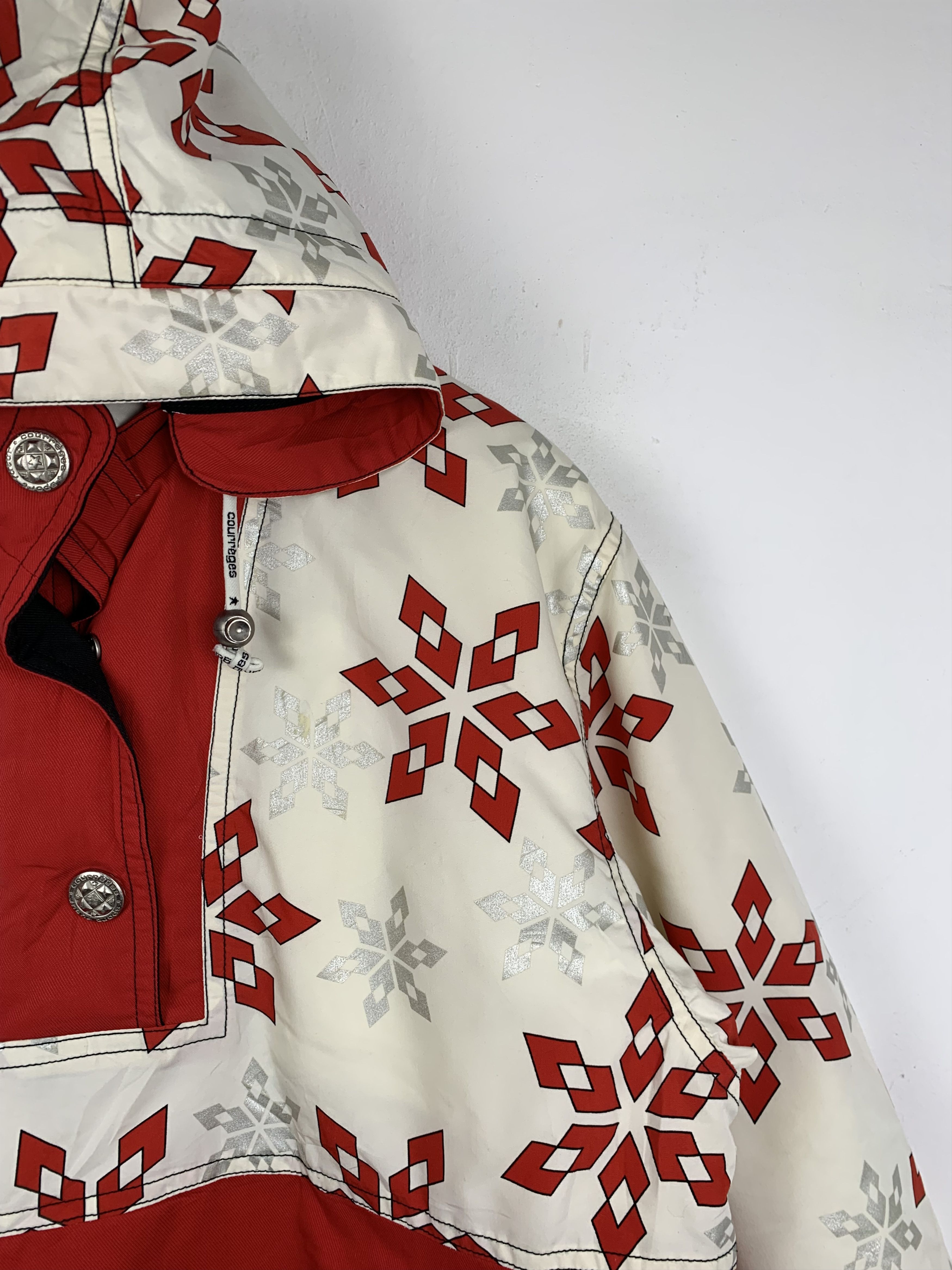 Courreges × Vintage Vintage Courreges Hoodie Ski Bomber Jacket Size US M / EU 48-50 / 2 - 6 Thumbnail