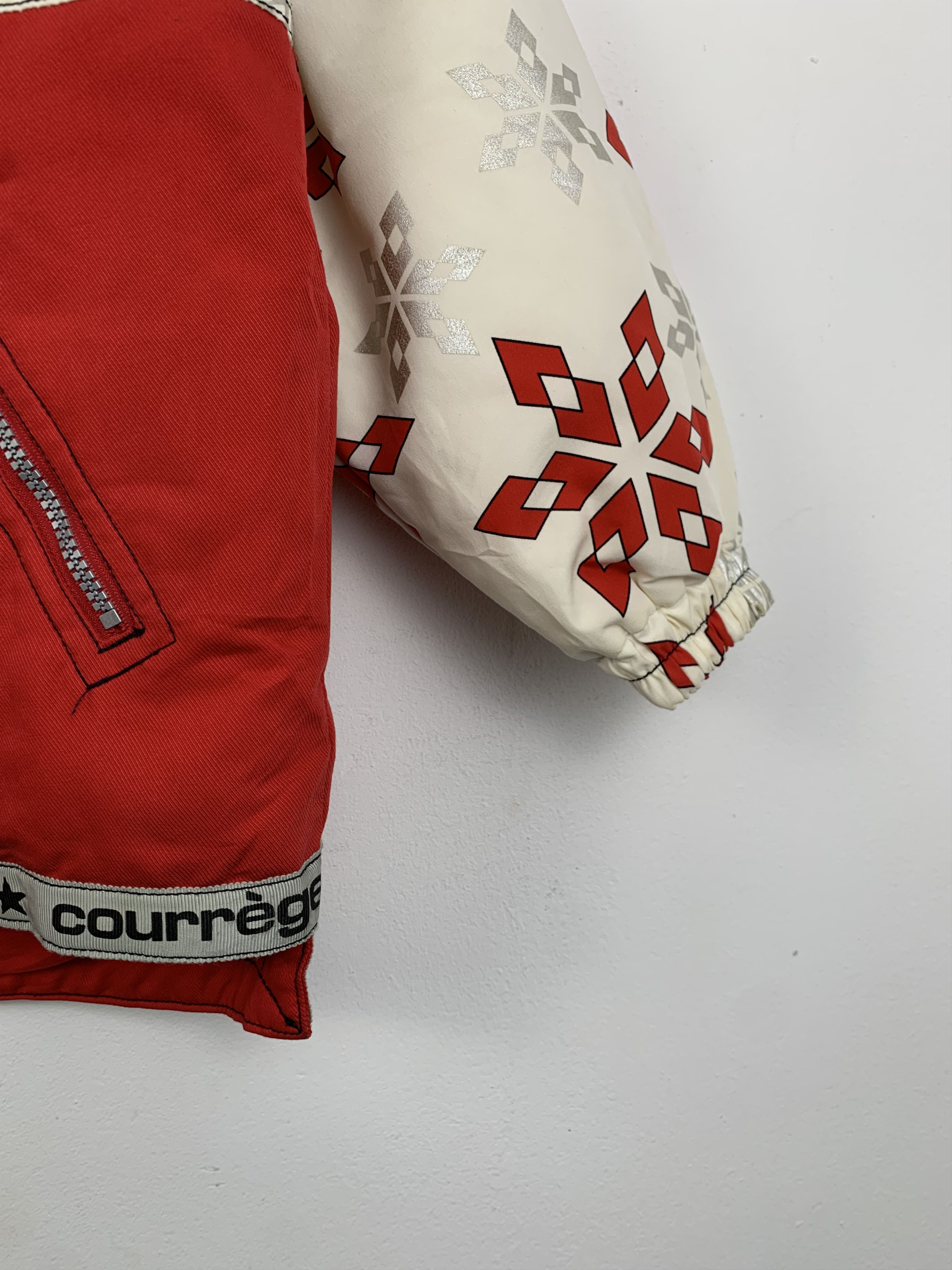 Courreges × Vintage Vintage Courreges Hoodie Ski Bomber Jacket Size US M / EU 48-50 / 2 - 5 Thumbnail