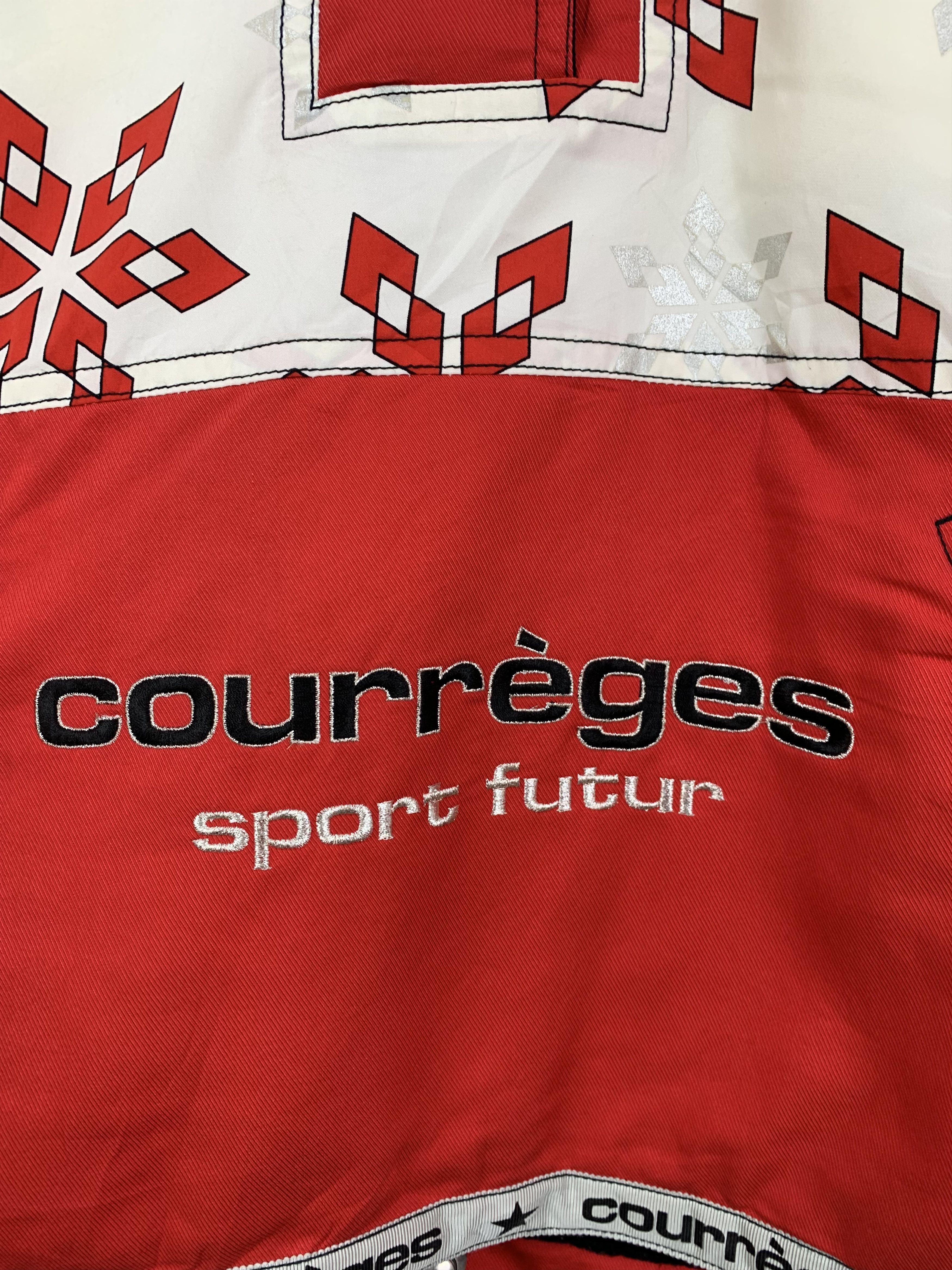 Courreges × Vintage Vintage Courreges Hoodie Ski Bomber Jacket Size US M / EU 48-50 / 2 - 7 Thumbnail