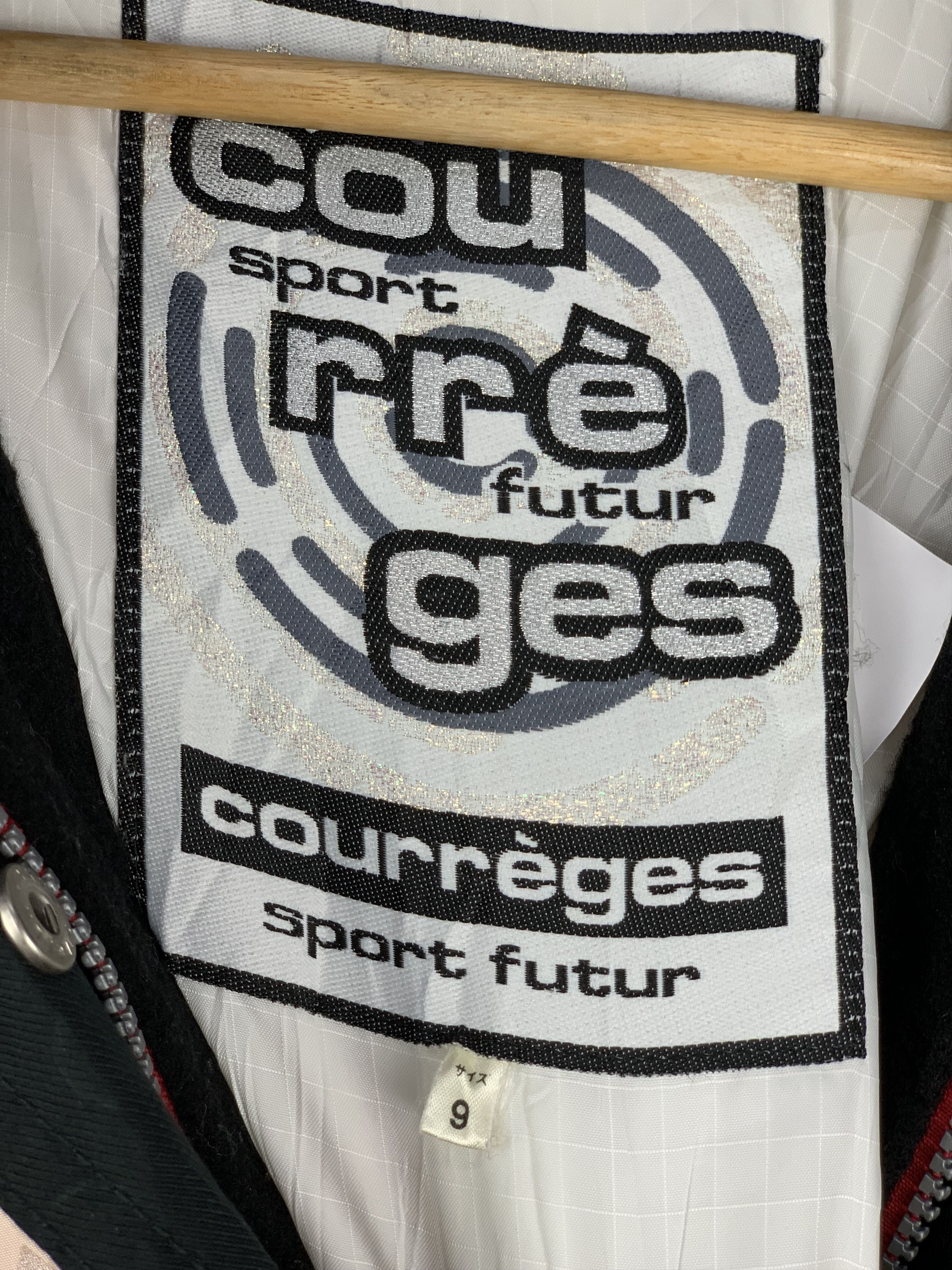 Courreges × Vintage Vintage Courreges Hoodie Ski Bomber Jacket Size US M / EU 48-50 / 2 - 12 Thumbnail