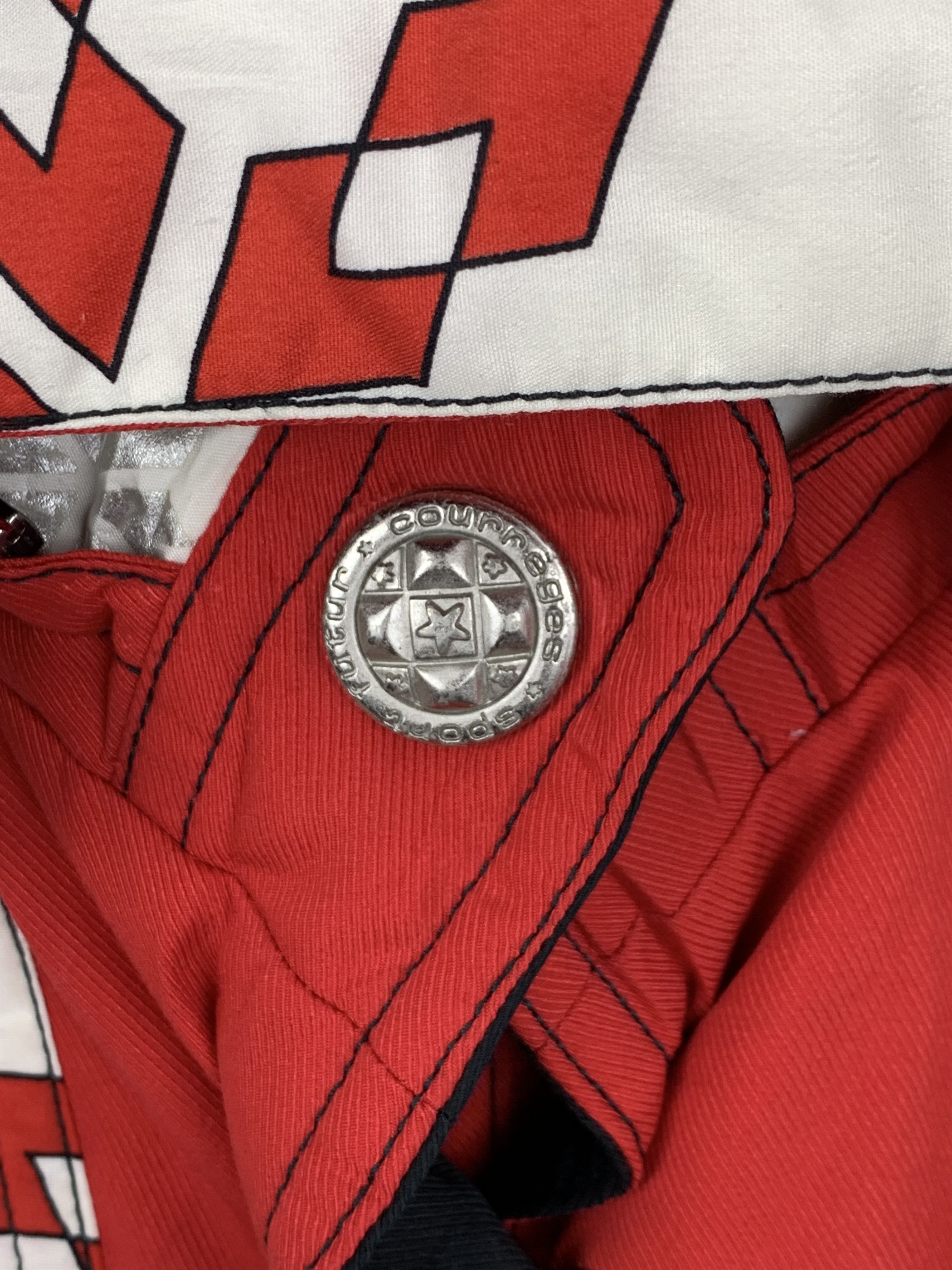 Courreges × Vintage Vintage Courreges Hoodie Ski Bomber Jacket Size US M / EU 48-50 / 2 - 9 Thumbnail