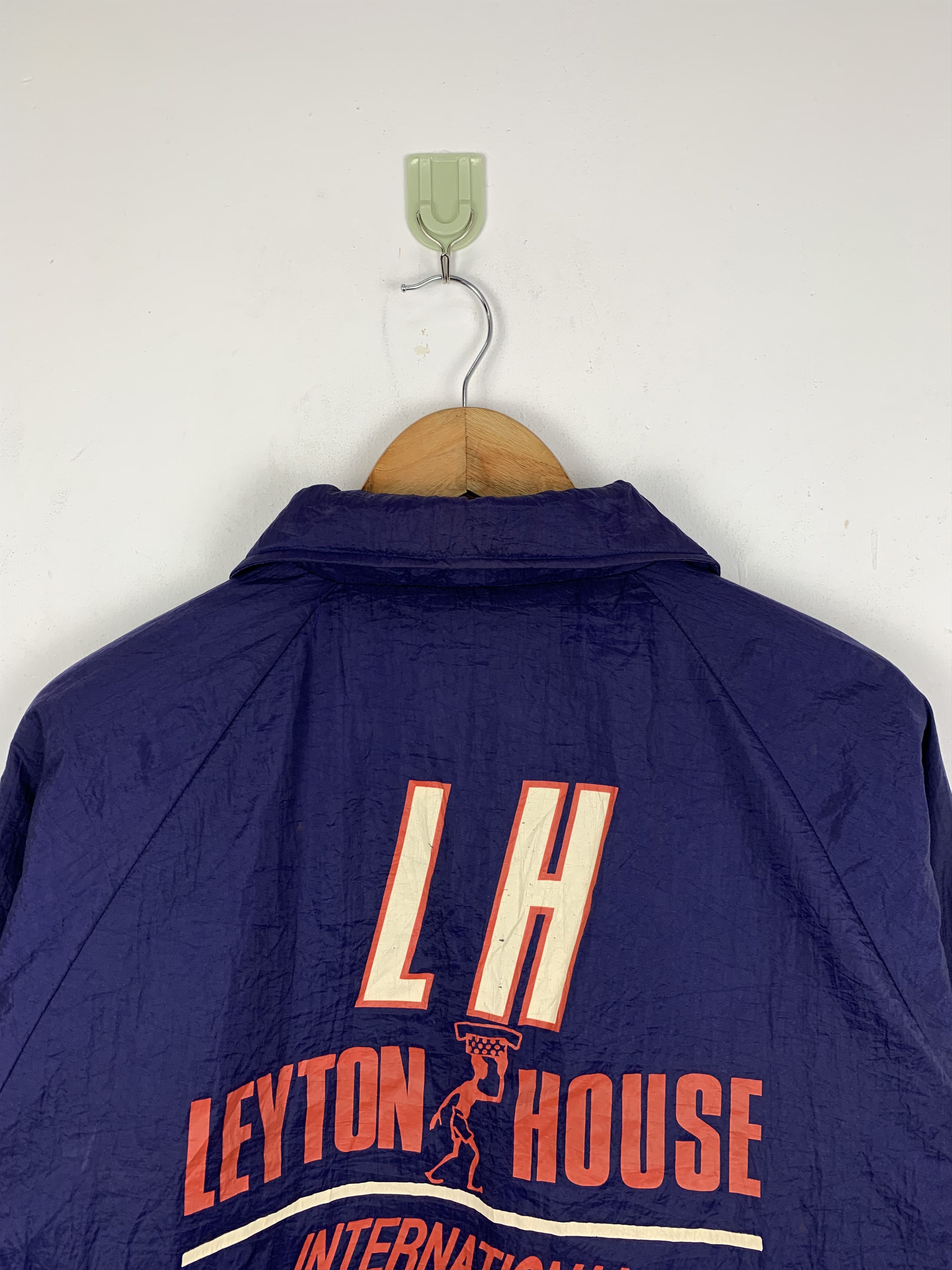 Japanese Brand Vintage 80s Leyton House Racing Team Bomber Jacket J1422 Size US M / EU 48-50 / 2 - 2 Thumbnail