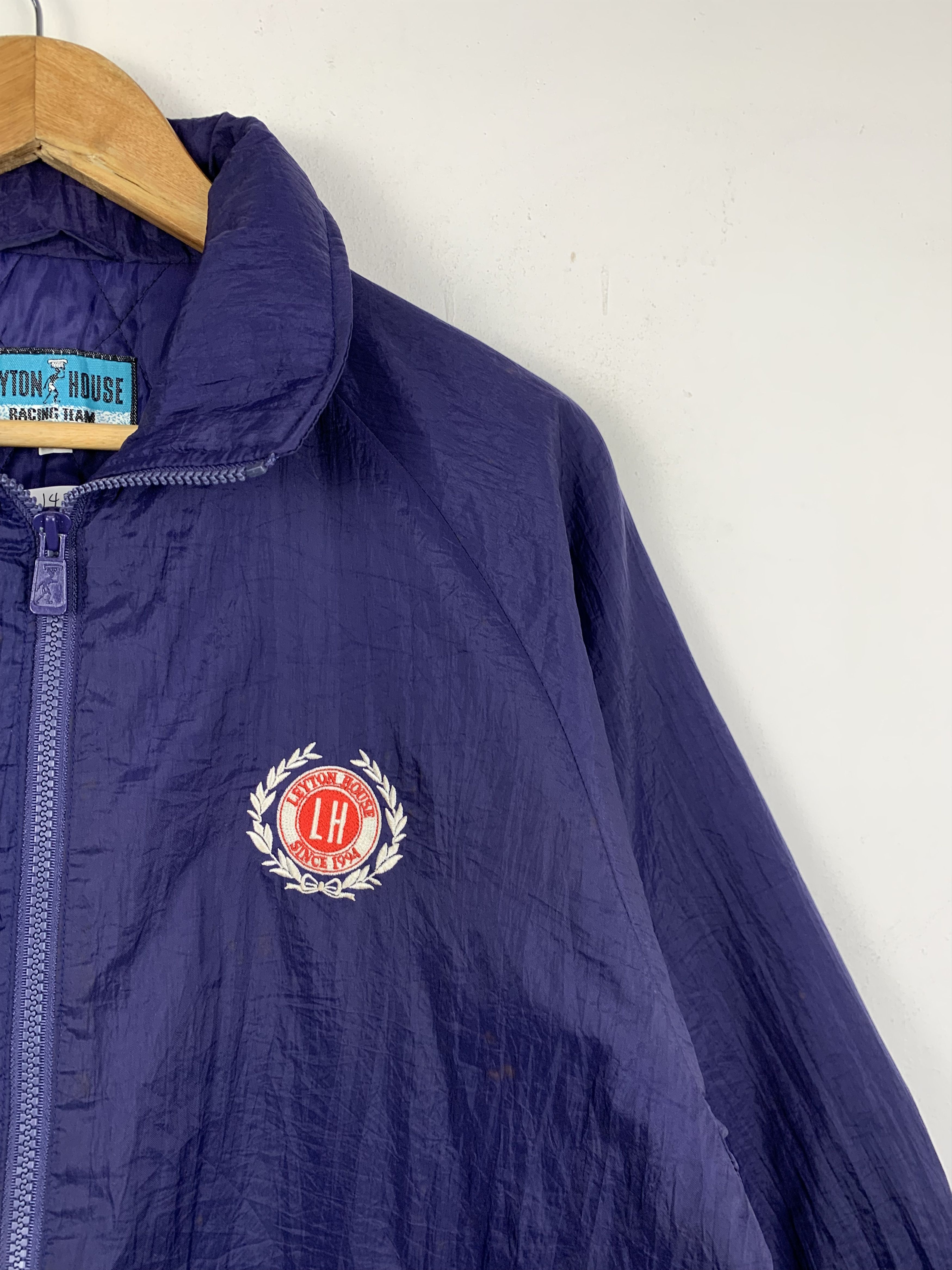 Japanese Brand Vintage 80s Leyton House Racing Team Bomber Jacket J1422 Size US M / EU 48-50 / 2 - 6 Thumbnail