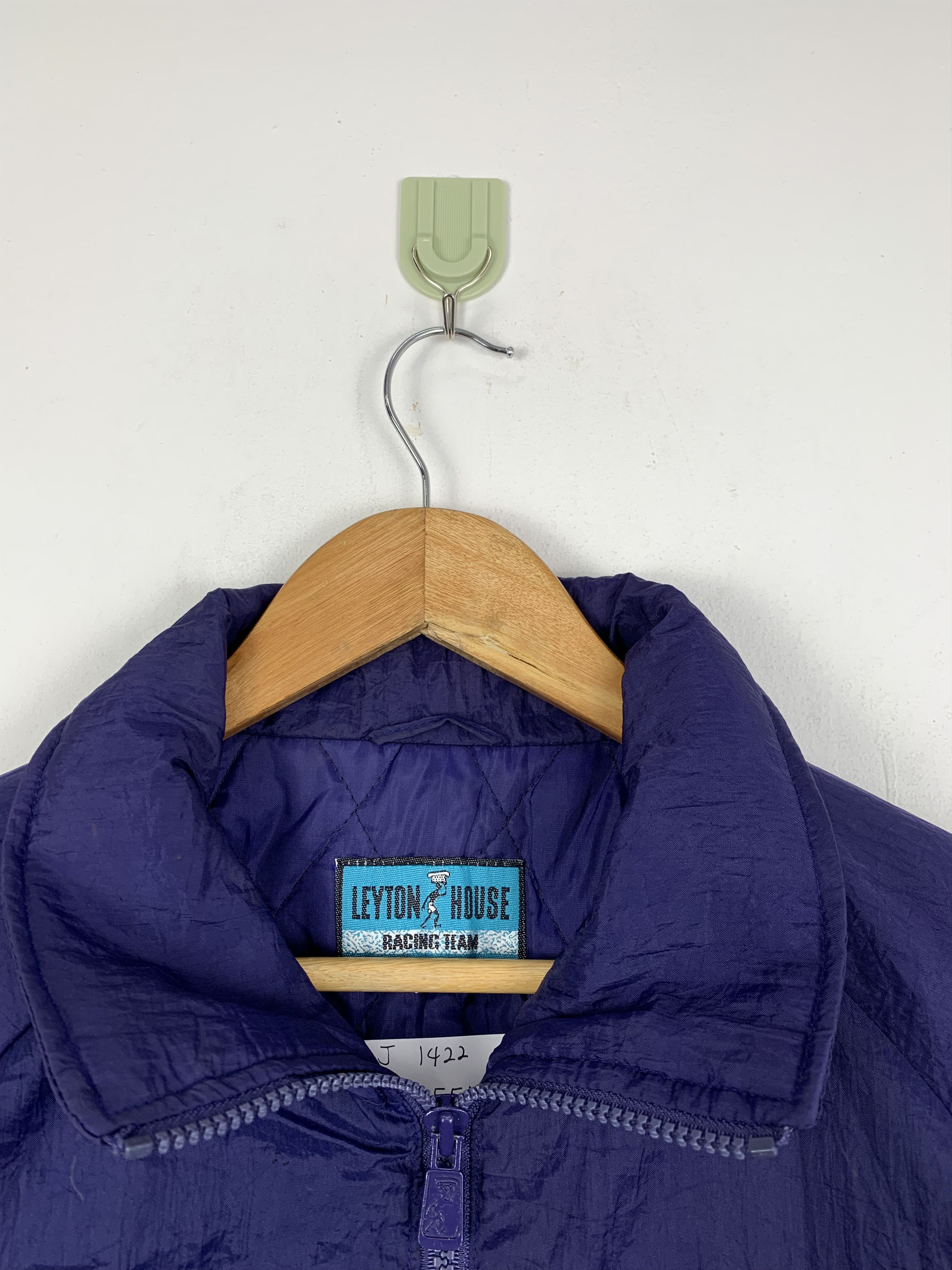 Japanese Brand Vintage 80s Leyton House Racing Team Bomber Jacket J1422 Size US M / EU 48-50 / 2 - 8 Thumbnail