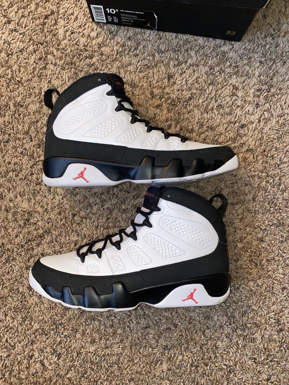 jordan 9 space jam size 12