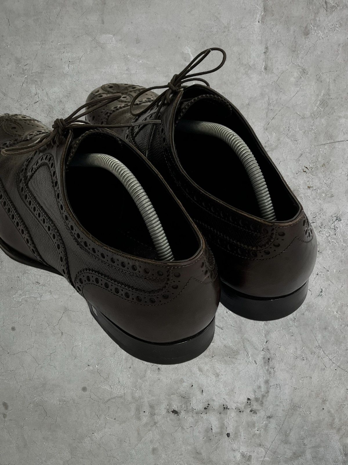 Louis Vuitton Louis Vuitton Detailed Leather Shoes Size US 10 / EU 43 - 6 Thumbnail