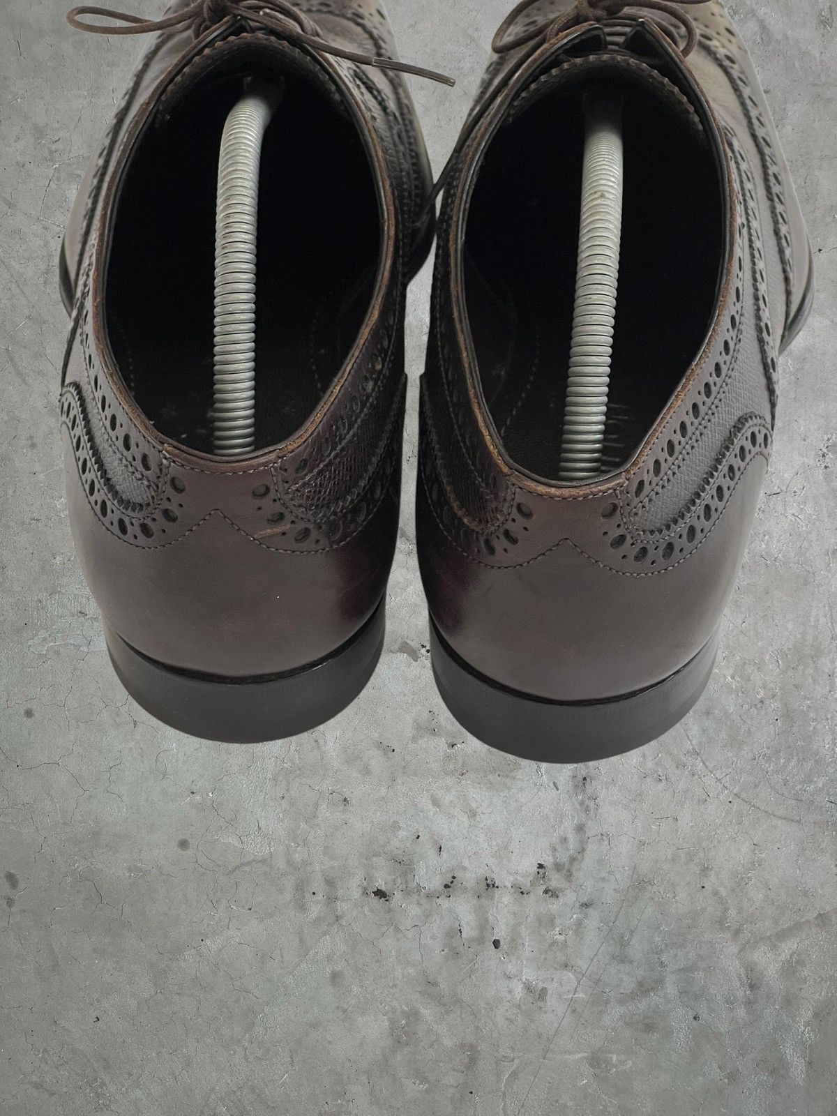 Louis Vuitton Louis Vuitton Detailed Leather Shoes Size US 10 / EU 43 - 7 Thumbnail