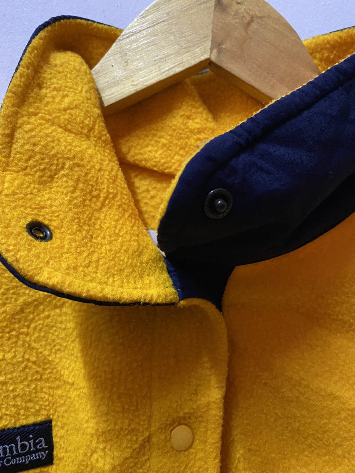 Columbia Vintage COLUMBIA HALF SNAP BUTTON FLEECE SWEATSHIRT Size US L / EU 52-54 / 3 - 4 Thumbnail