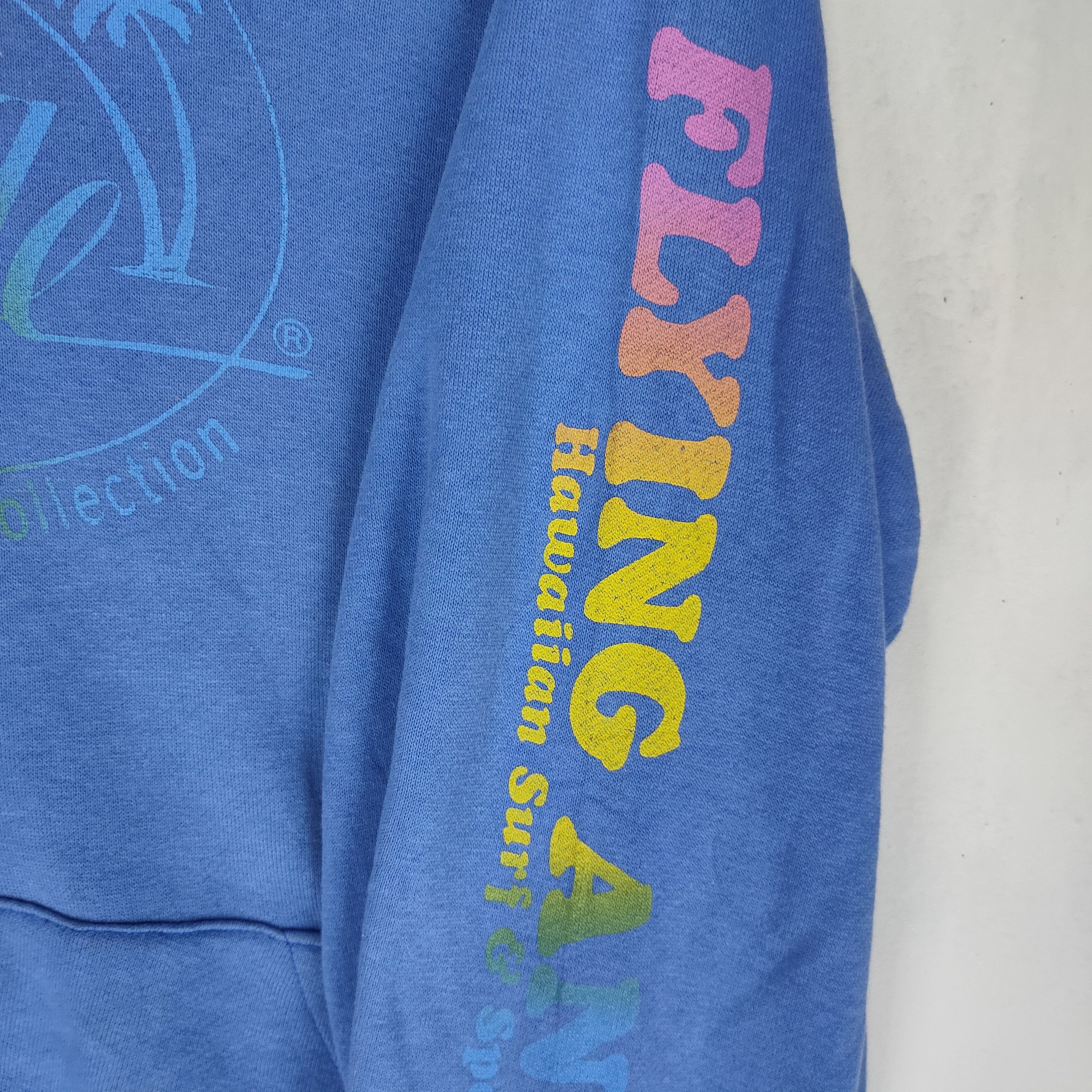 Other FLYING ANGEL Hawaiian Printed Sleeve Surf Hoodie Size US M / EU 48-50 / 2 - 3 Thumbnail