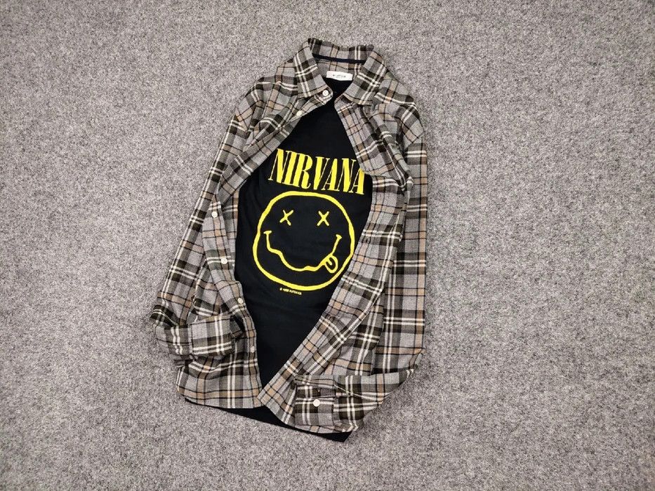 Flannel Vintage Flannel Shirt Travis Scott Style Size US M / EU 48-50 / 2 - 3 Thumbnail