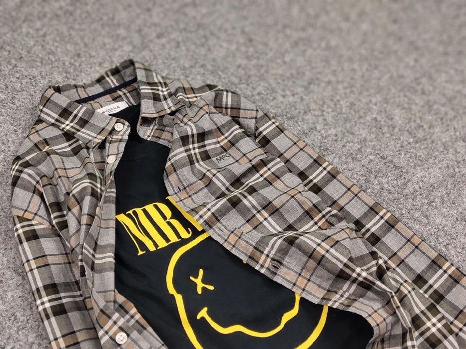 Flannel Vintage Flannel Shirt Travis Scott Style Size US M / EU 48-50 / 2 - 8 Thumbnail