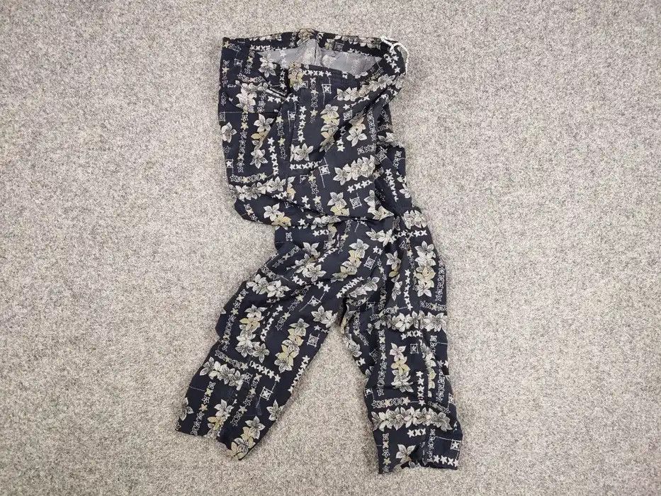 Patagonia Rare Vintage 90's Patagonia Nylon light Pants Art in logos Size US 30 / EU 46 - 7 Thumbnail