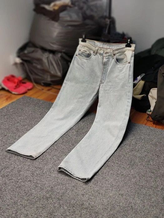 Levi's Vintage 80s Levis 501 Perfect Faded Denim Jeans Made in USA Size US 32 / EU 48 - 10 Thumbnail