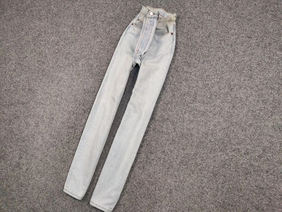 Levi's Vintage 80s Levis 501 Perfect Faded Denim Jeans Made in USA Size US 32 / EU 48 - 2 Thumbnail