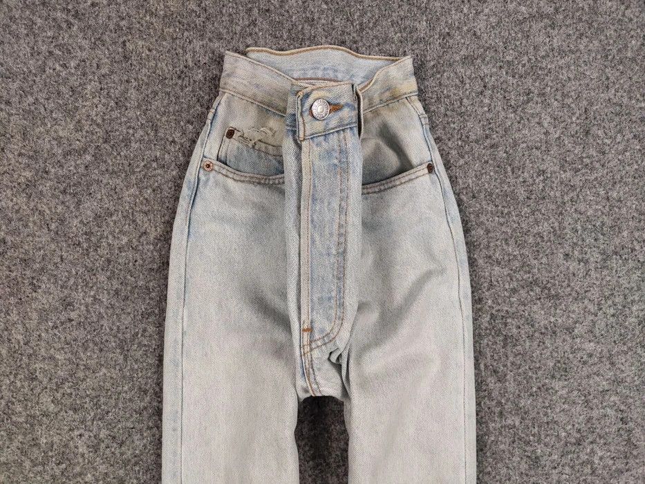 Levi's Vintage 80s Levis 501 Perfect Faded Denim Jeans Made in USA Size US 32 / EU 48 - 3 Thumbnail