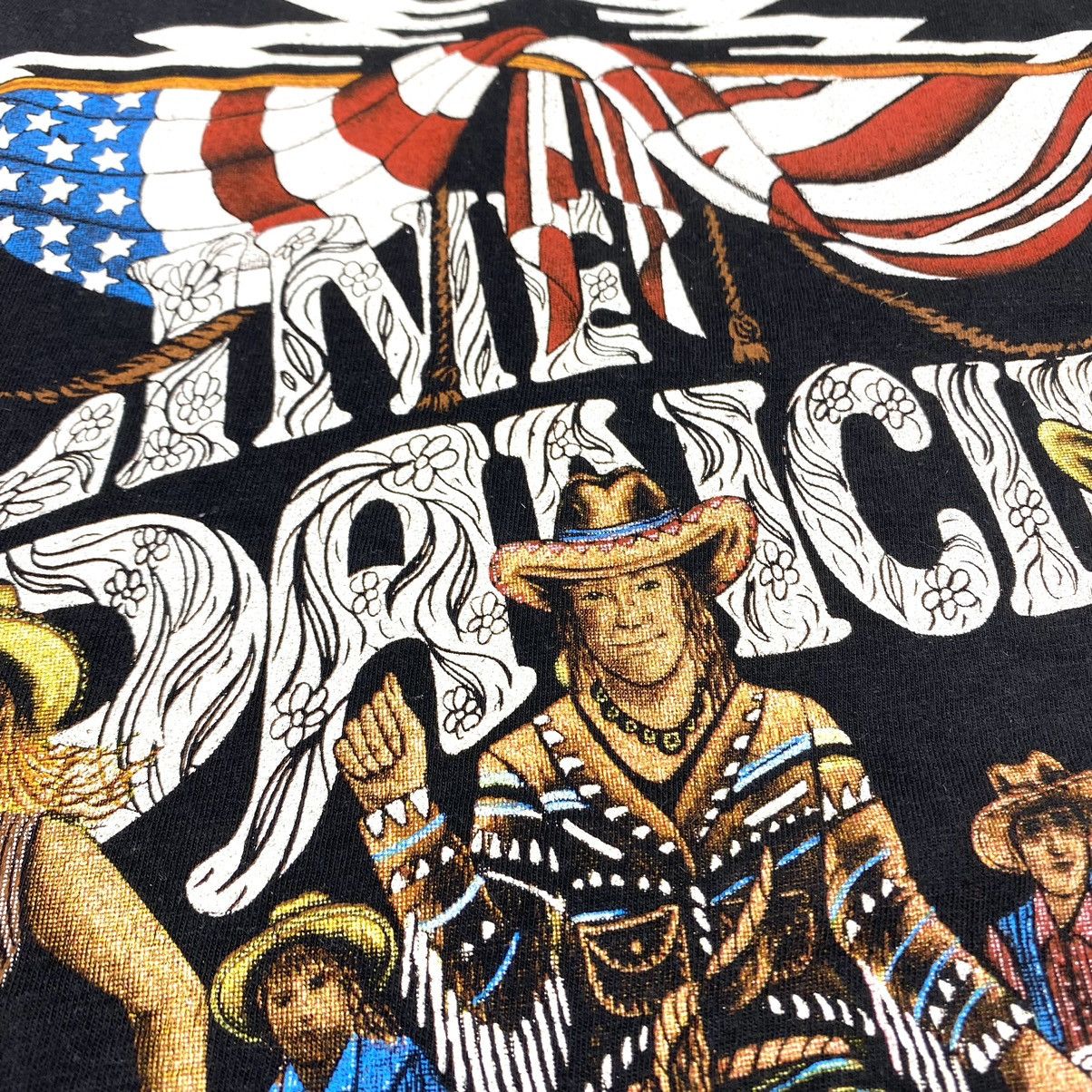 Band Tees Y2K 90’S VINTAGE LINE DANCING T SHIRT BY ZIP IT LONDON Size US XL / EU 56 / 4 - 5 Thumbnail