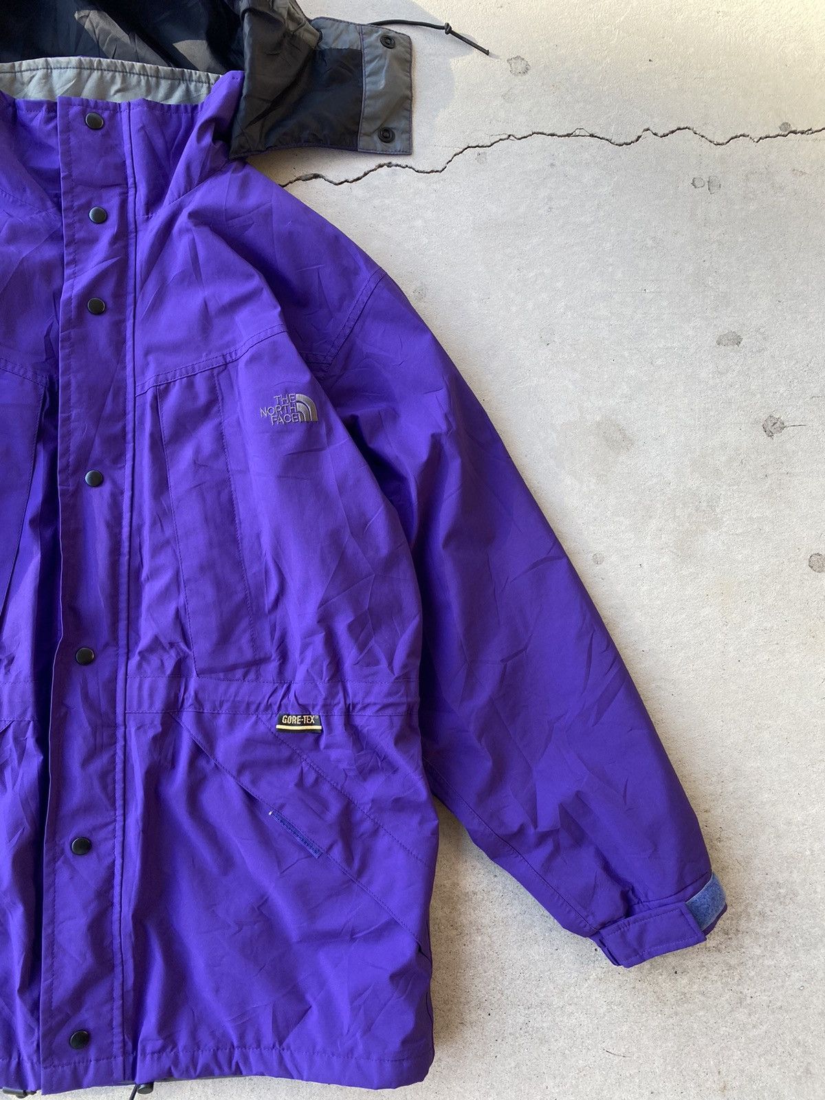 Goretex Vintage northface grape goretex jacket Size US M / EU 48-50 / 2 - 2 Thumbnail