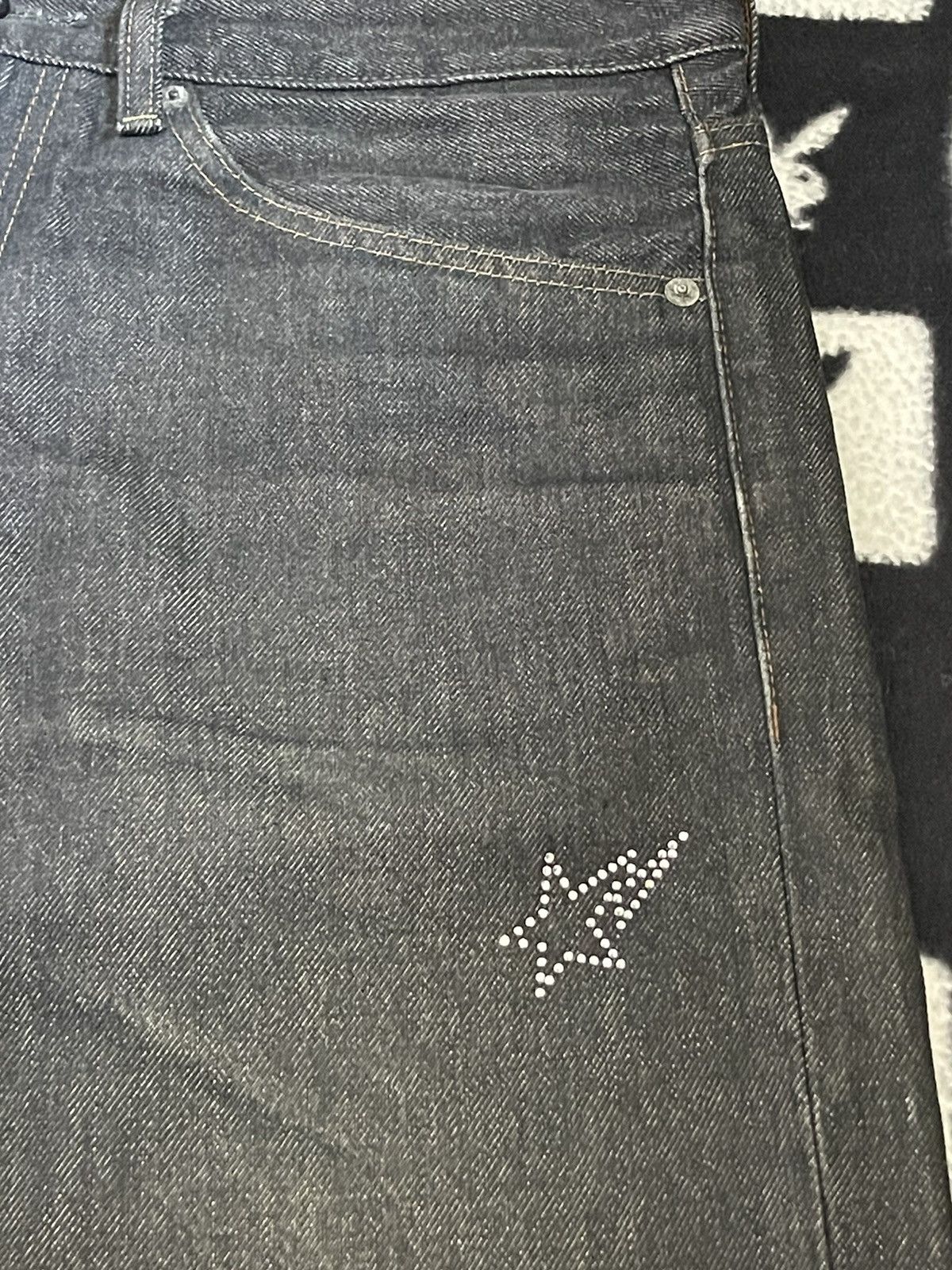 Bape Bape Star Studded Japanese denim Size US 32 / EU 48 - 2 Thumbnail