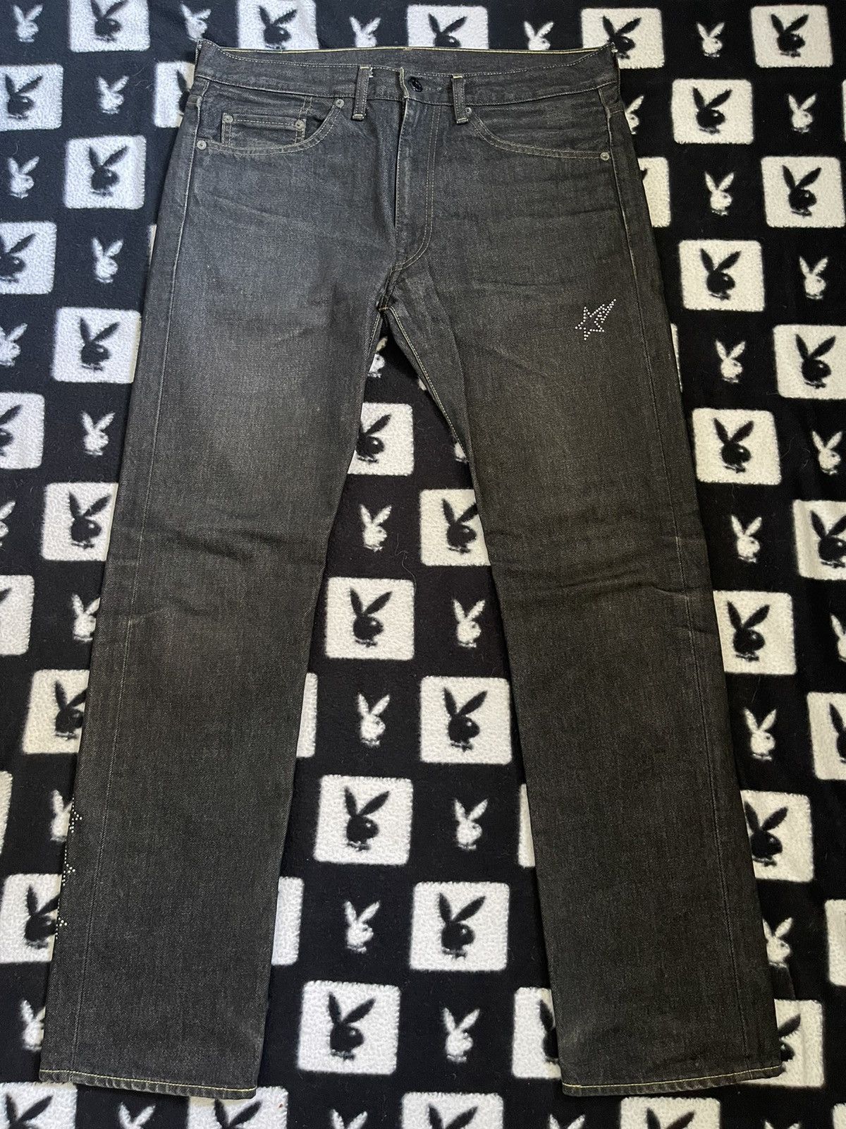 Bape Bape Star Studded Japanese denim Size US 32 / EU 48 - 1 Thumbnail