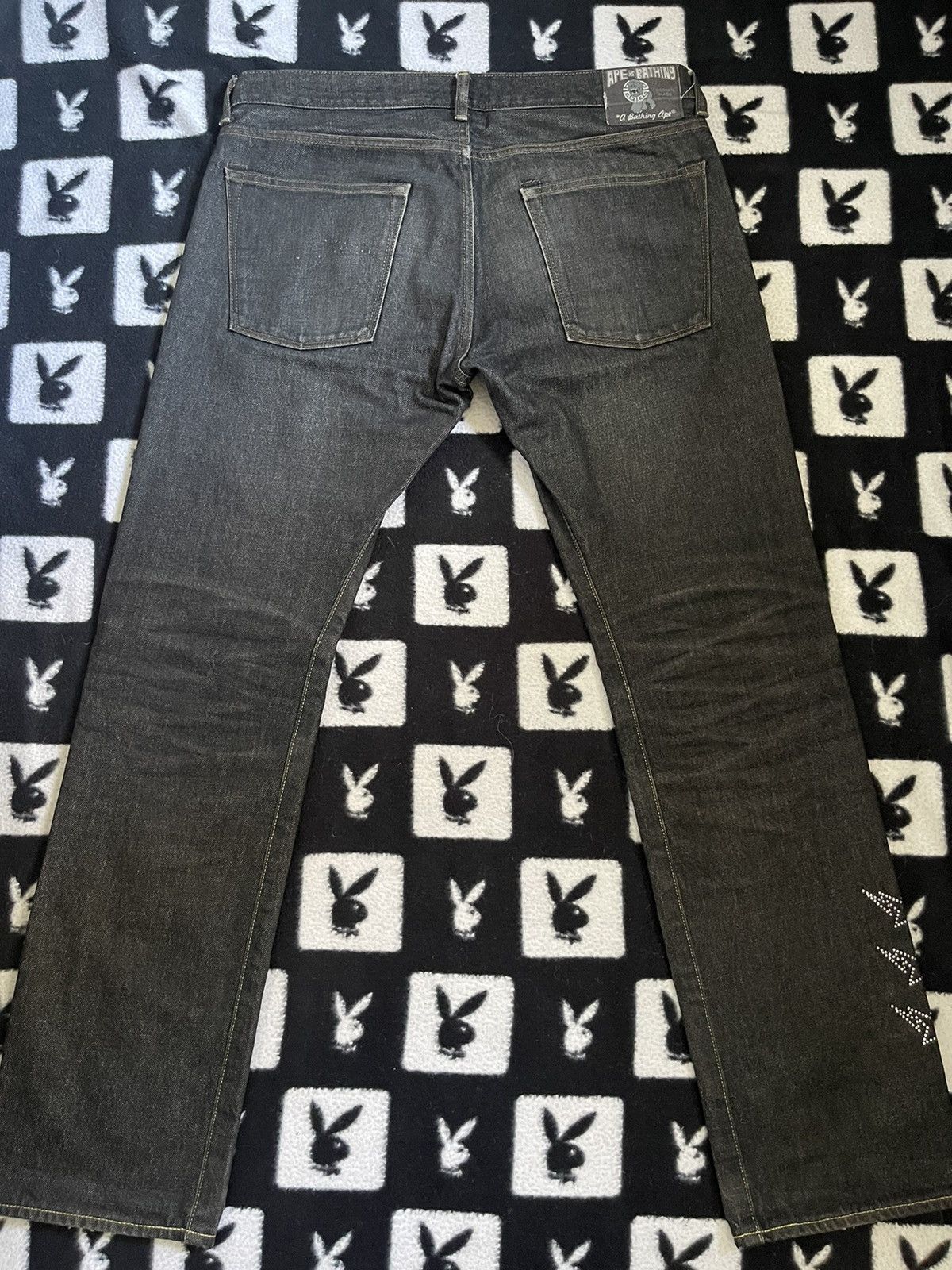 Bape Bape Star Studded Japanese denim Size US 32 / EU 48 - 3 Thumbnail