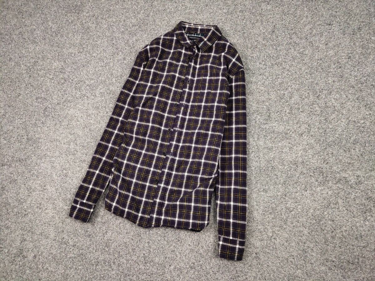 Flannel Vintage Flannel Shirt Travis Scott Style Streetwear Hype Size US M / EU 48-50 / 2 - 8 Thumbnail