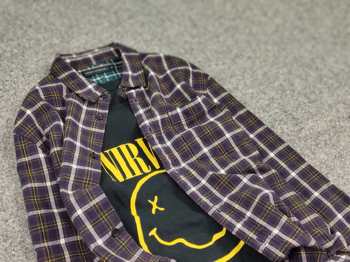 Flannel Vintage Flannel Shirt Travis Scott Style Streetwear Hype Size US M / EU 48-50 / 2 - 11 Thumbnail