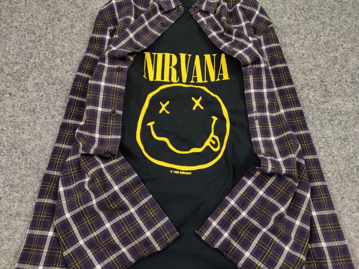 Flannel Vintage Flannel Shirt Travis Scott Style Streetwear Hype Size US M / EU 48-50 / 2 - 6 Thumbnail