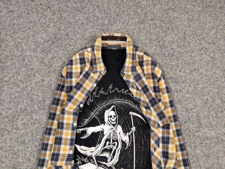 Flannel Vintage Flannel Shirt Travis Scott Style Size US S / EU 44-46 / 1 - 4 Thumbnail