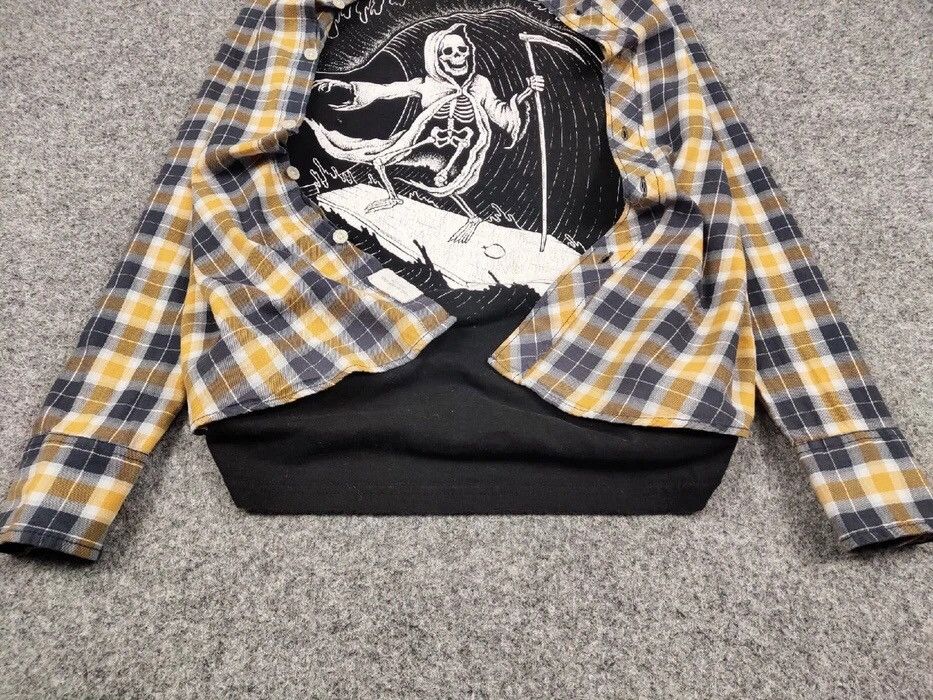 Flannel Vintage Flannel Shirt Travis Scott Style Size US S / EU 44-46 / 1 - 5 Thumbnail