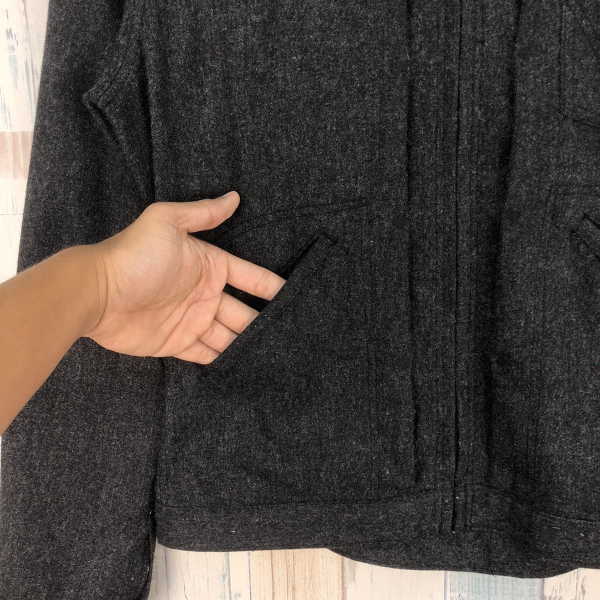 Wrangler RARE Vintage Wrangler Blue Bell Sanforized Jacket Size L / US 10 / IT 46 - 6 Thumbnail