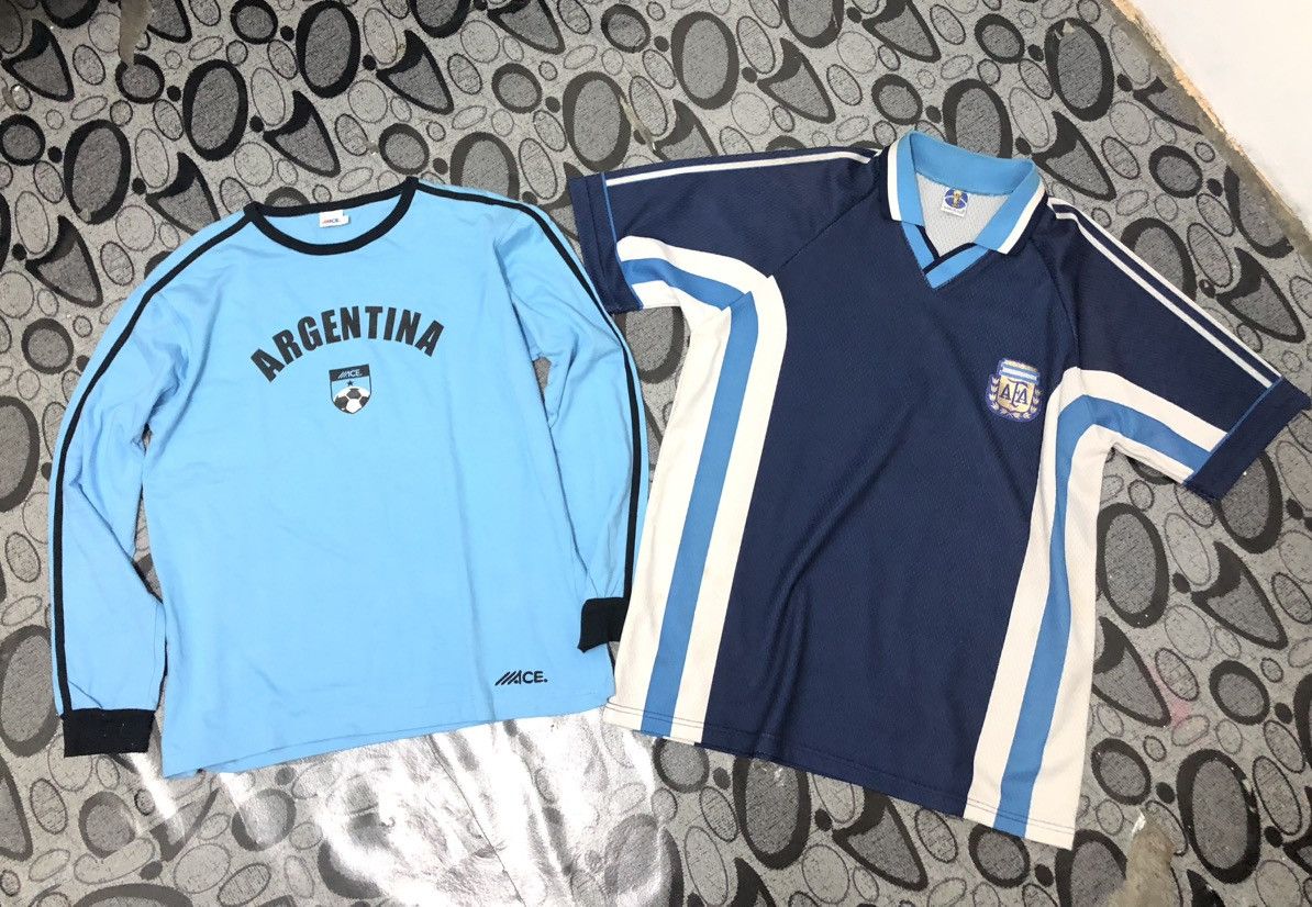 Vintage Bundle Vintage Argentina Jersey Worldcup Size US L / EU 52-54 / 3 - 1 Thumbnail