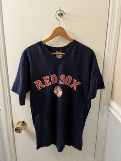 Custom 1990's Boston Red Sox Majestic Away Throwback MLB Jersey