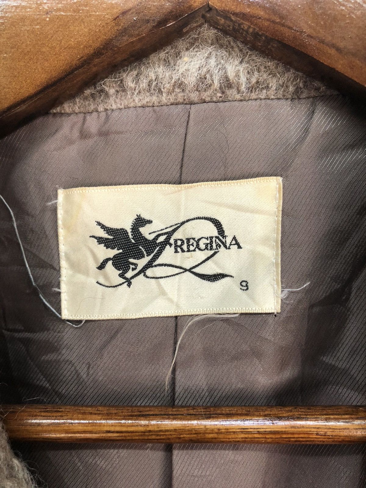 Japanese Brand × Vintage Vintage Regina Mohair Long Jacket Size L / US 10 / IT 46 - 10 Thumbnail