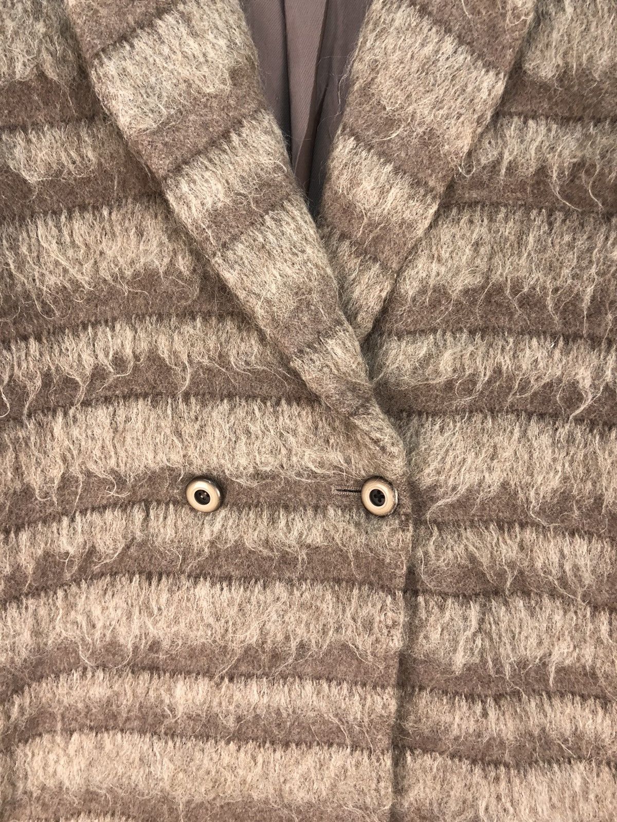 Japanese Brand × Vintage Vintage Regina Mohair Long Jacket Size L / US 10 / IT 46 - 6 Thumbnail