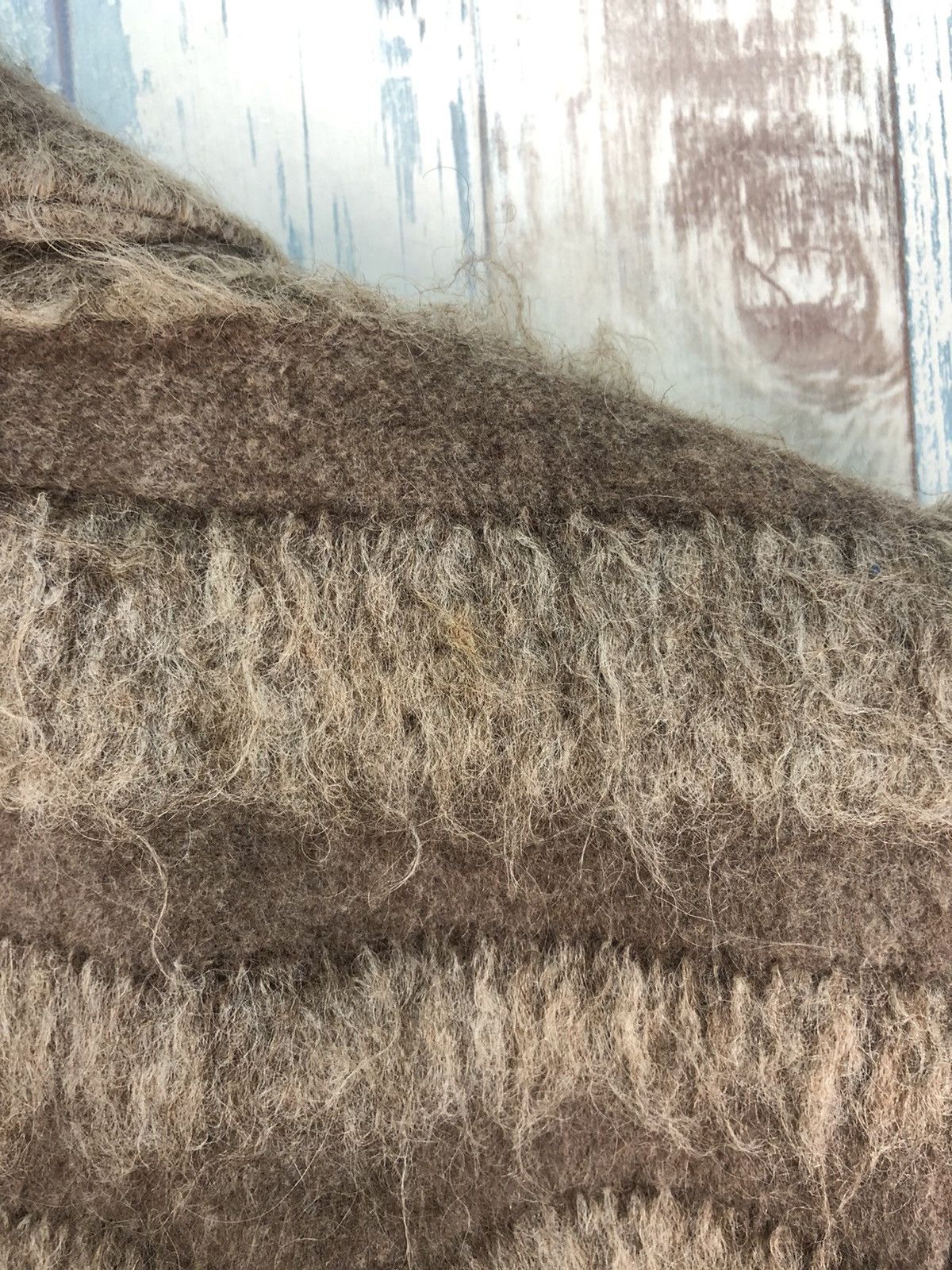 Japanese Brand × Vintage Vintage Regina Mohair Long Jacket Size L / US 10 / IT 46 - 9 Thumbnail