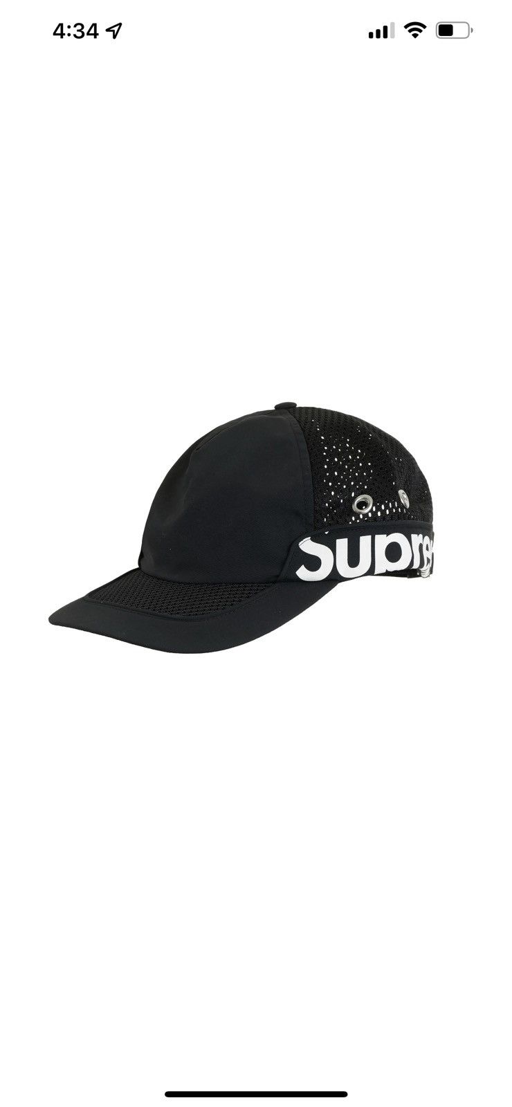 Supreme 5 Panel Black | Grailed