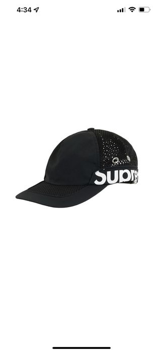 Supreme Supreme Side Logo 5-Panel Hat Black One Size | Grailed