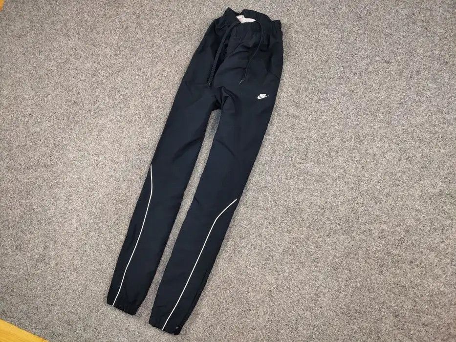 Nike Vintage Nike Swoosh Track DarkBlue Jogger Pants Travis Scott Size US 34 / EU 50 - 2 Thumbnail