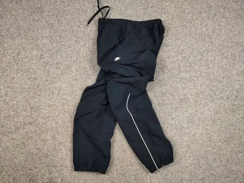 Nike Vintage Nike Swoosh Track DarkBlue Jogger Pants Travis Scott Size US 34 / EU 50 - 7 Thumbnail