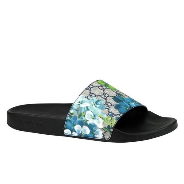 Gucci bloom slides online blue