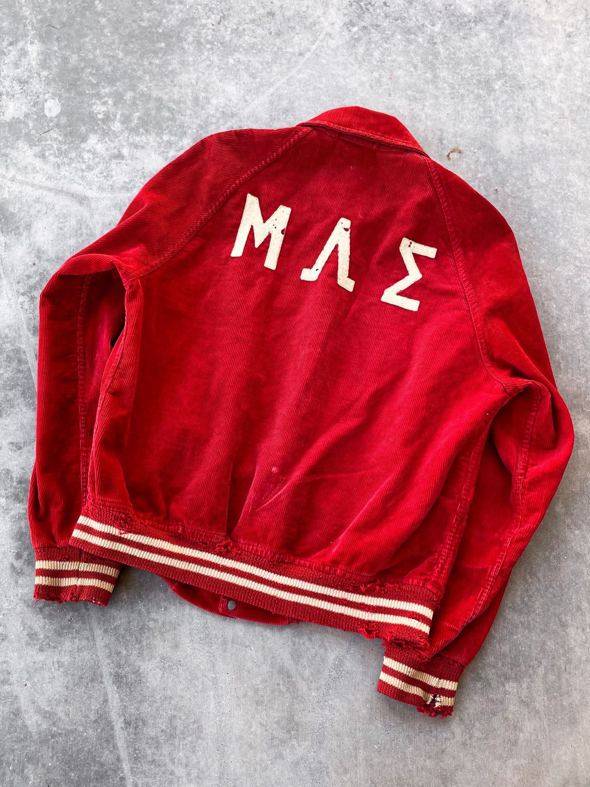1955 Red Varsity Jacket main image 1