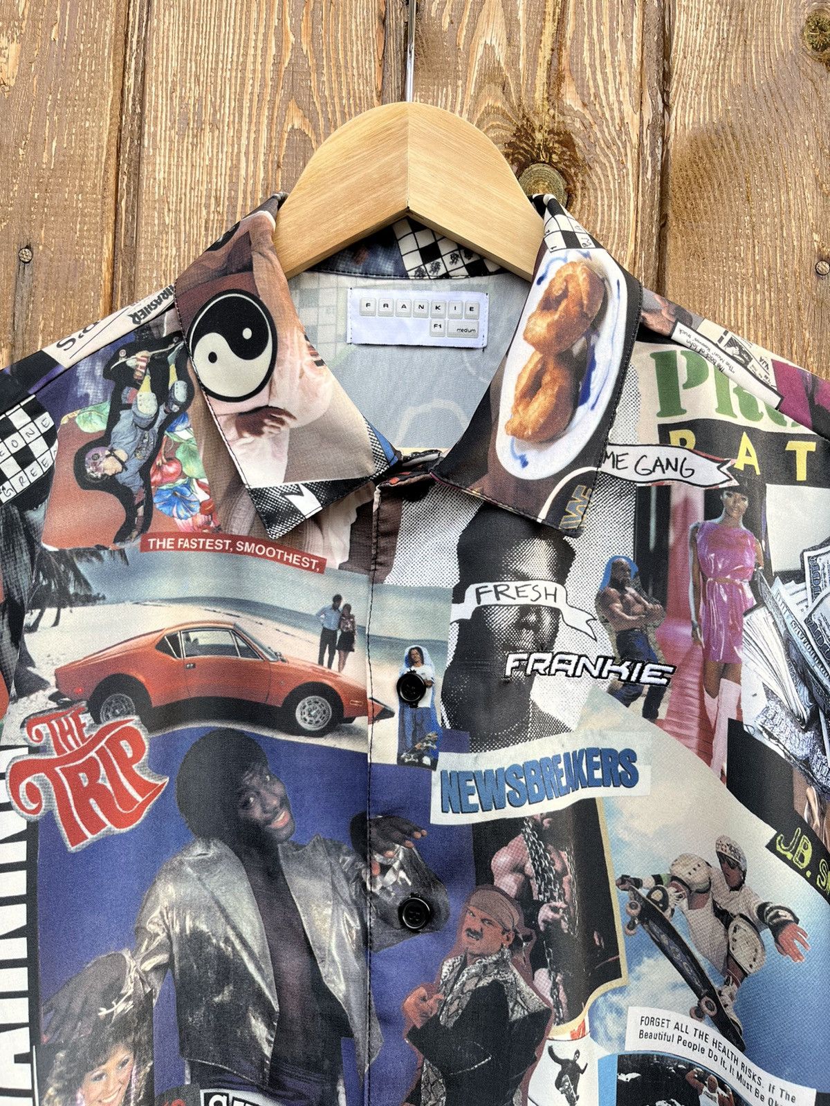 Other Frankie Collective Skateboards Knock Out Button Down Shirt Size US M / EU 48-50 / 2 - 6 Thumbnail