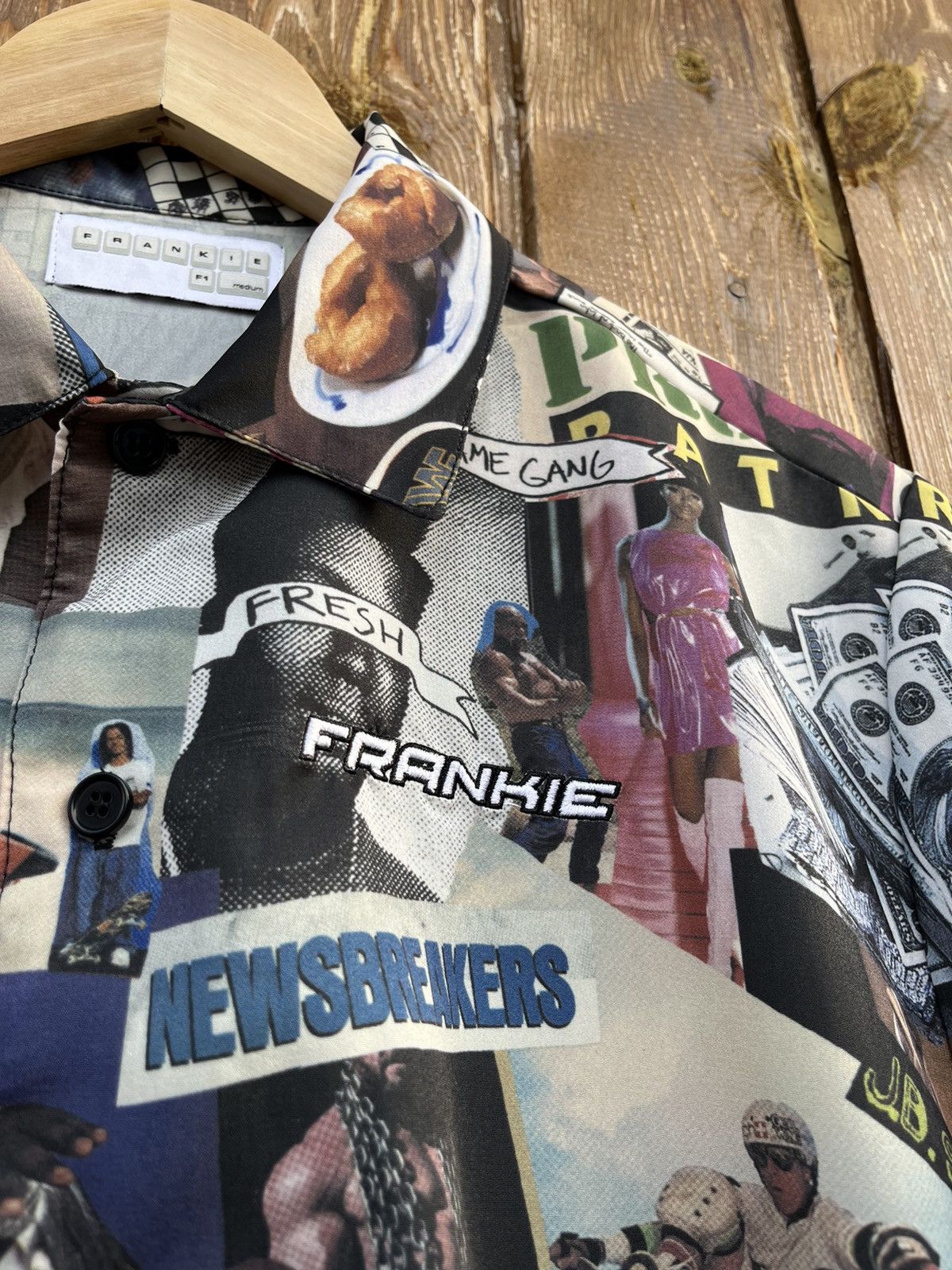 Other Frankie Collective Skateboards Knock Out Button Down Shirt Size US M / EU 48-50 / 2 - 9 Thumbnail