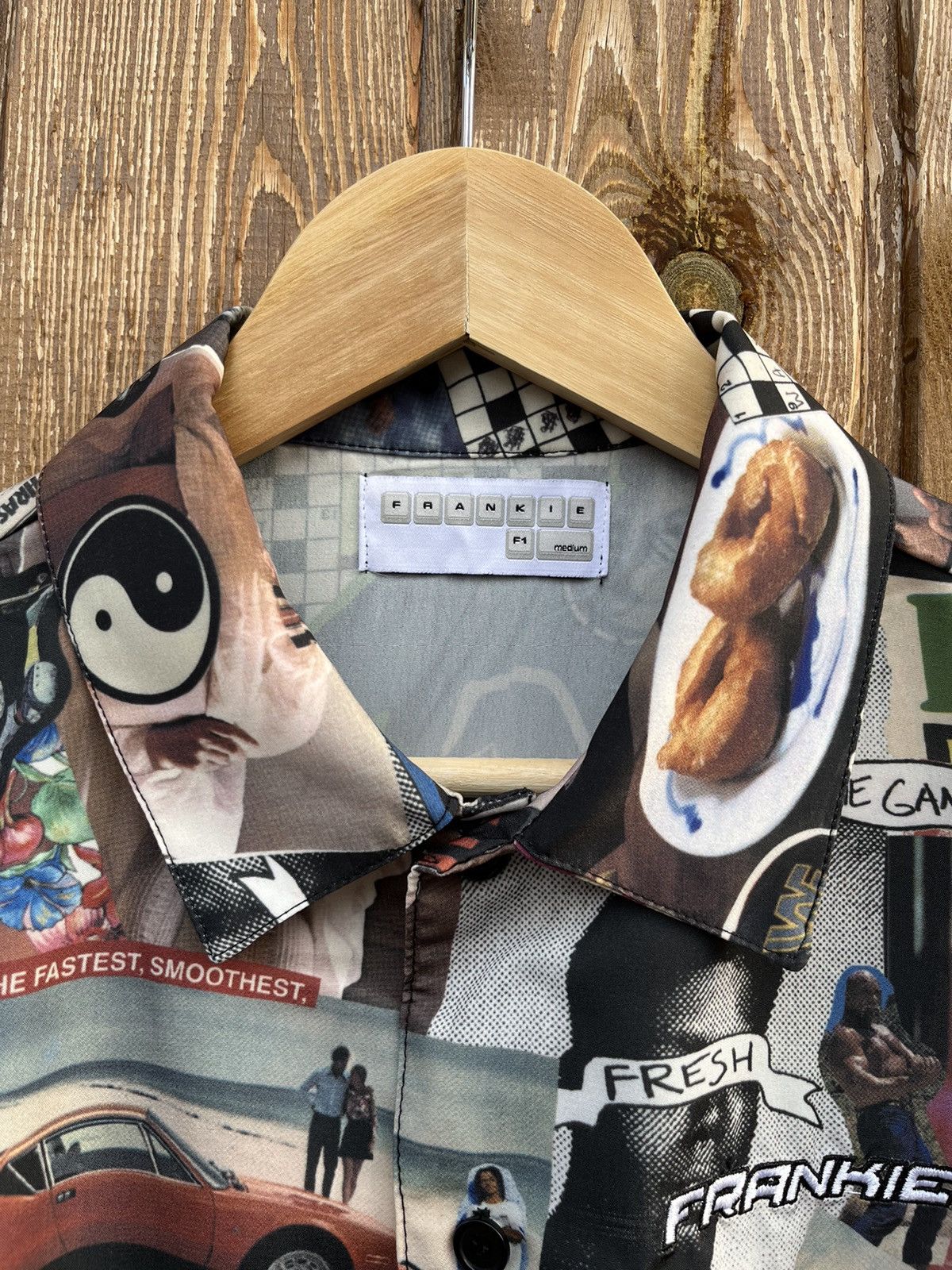 Other Frankie Collective Skateboards Knock Out Button Down Shirt Size US M / EU 48-50 / 2 - 7 Thumbnail